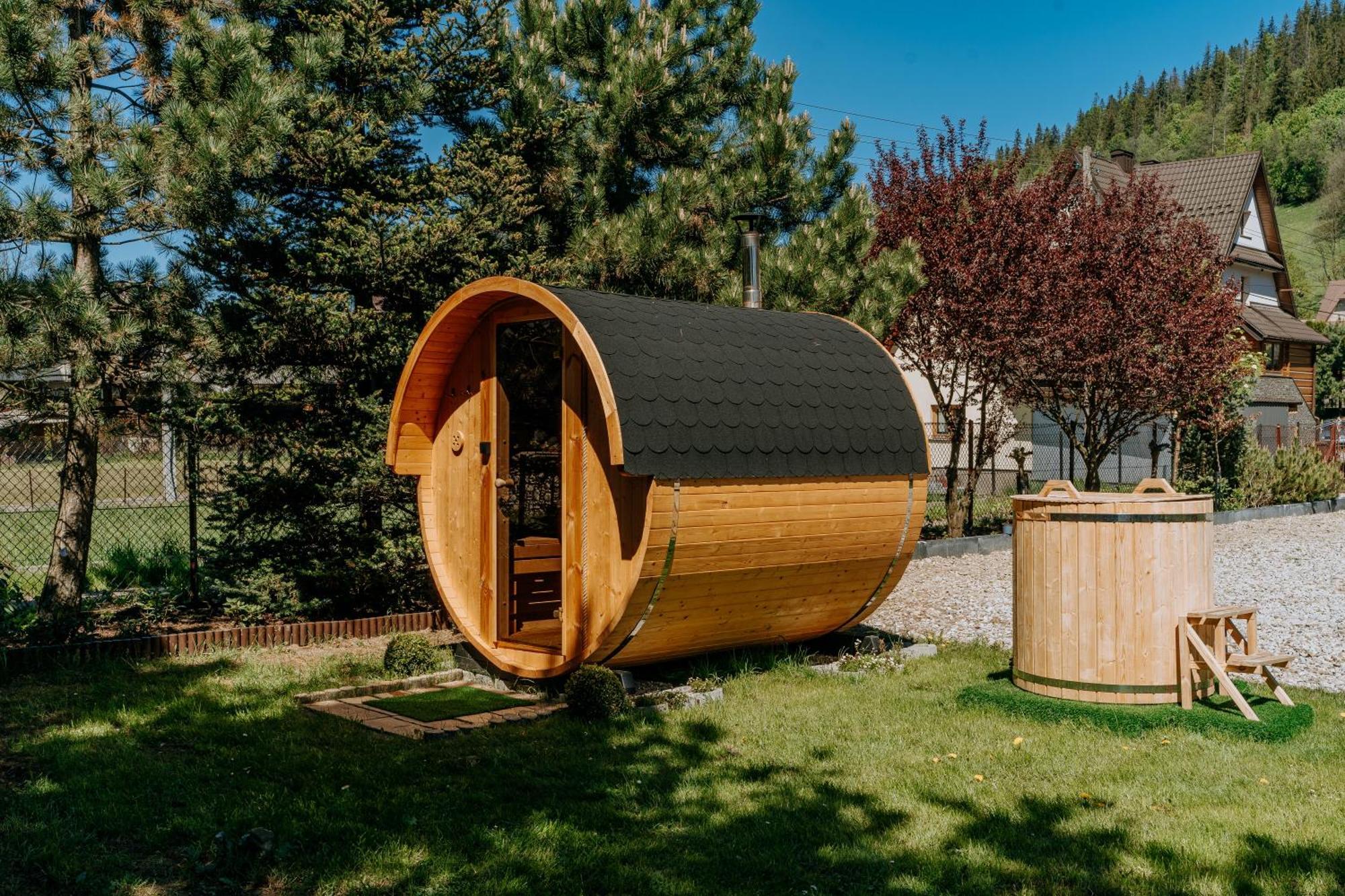 Goscina U Maryny Relaks I Spa W Ogrodzie Poronin Exteriér fotografie